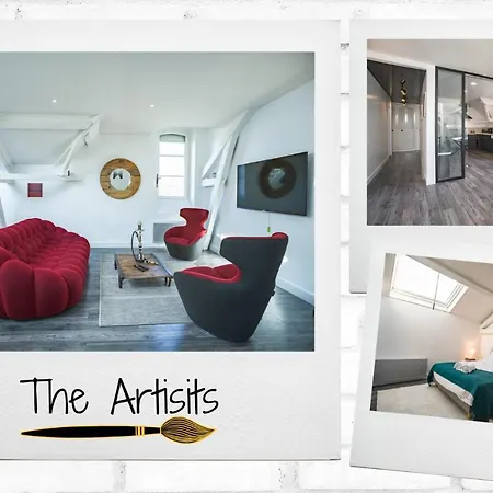 The Artists - Chic Et Epatant - Proche Centre Ville Troyes 公寓 圣特萨维内